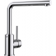 Grifo de cocina BLANCO MILA CROMO. 519414. Sobre encimera